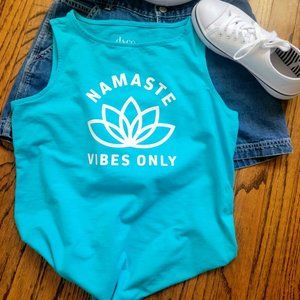 Upcycled Lotus Flower Tank Top